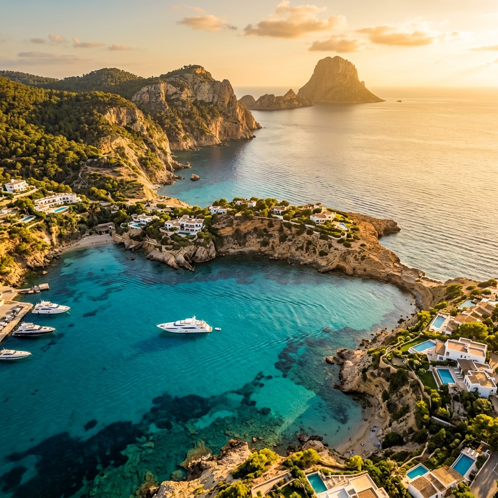 Ibiza coastline
